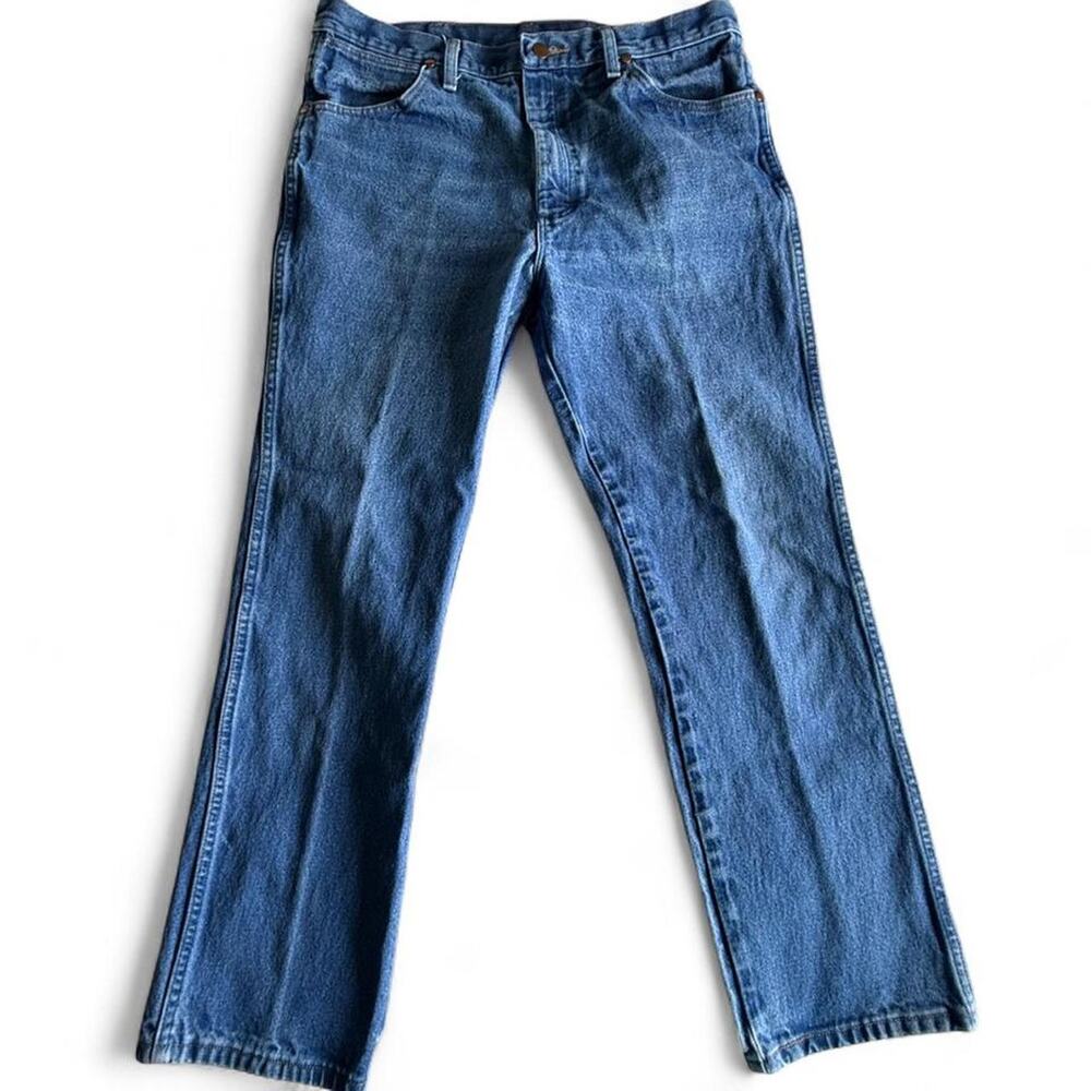 Wrangler blue denim jeans size